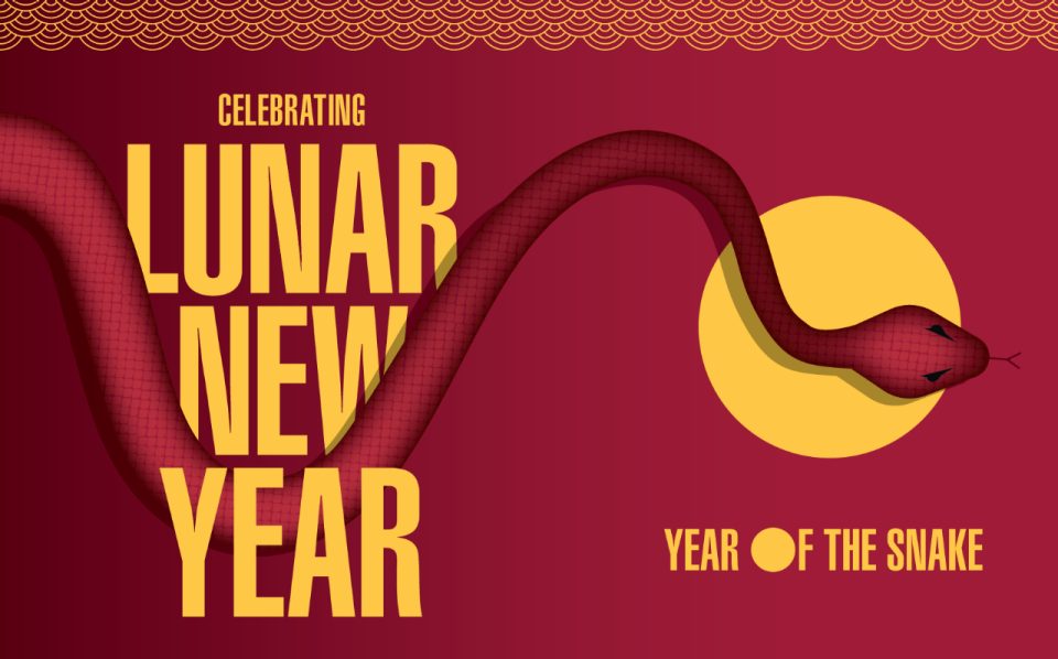 Celebrate the year of the snake. 