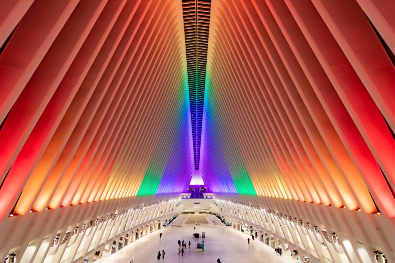 rainbow lights in oculus